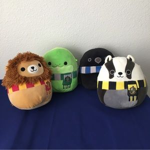Harry Potter Hogwarts Mascot Squishmallows Bundle
